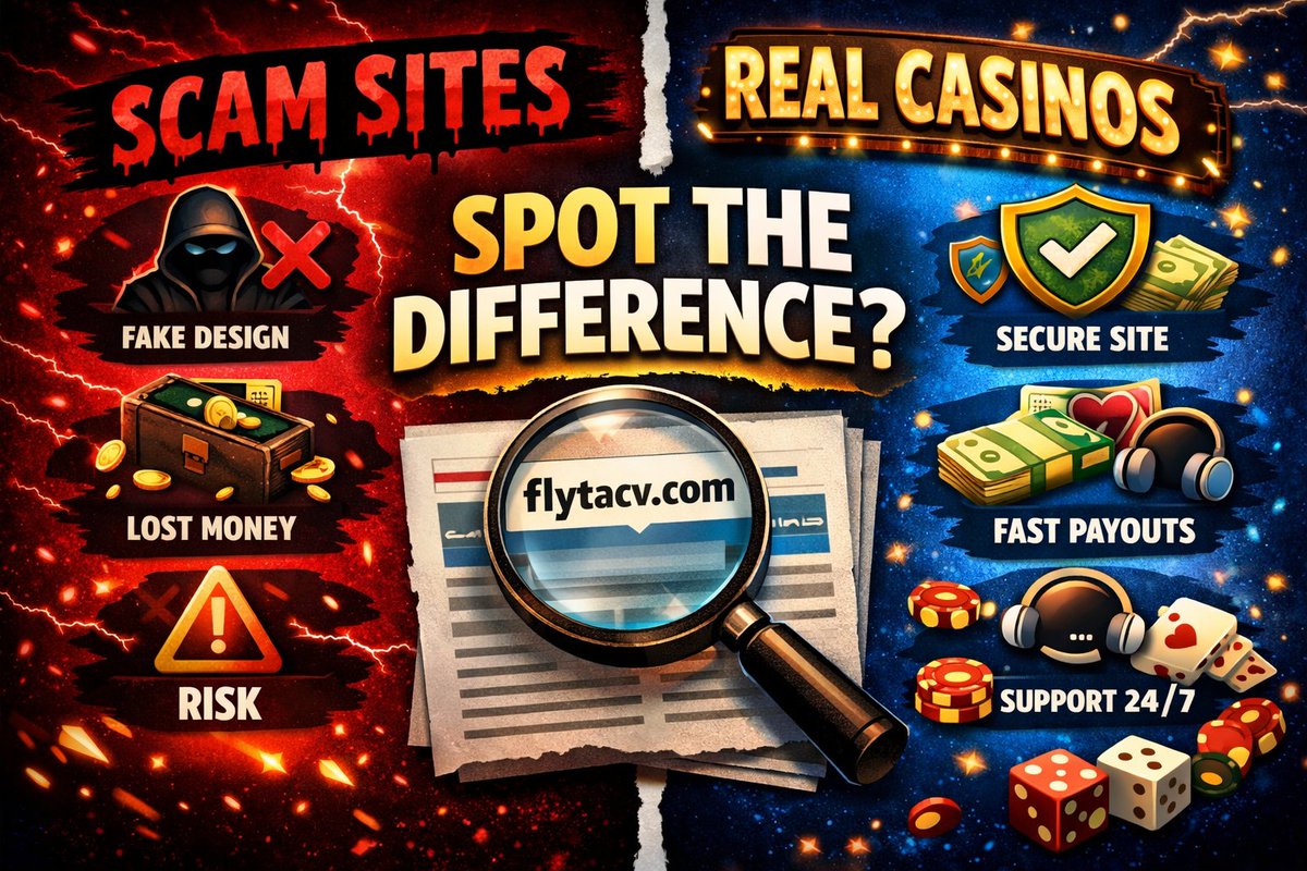 flytacv10857's tweet image. ⚠️ Malaysia players — not every “online casino” is legit.
Fake sites copy design, steal deposits &amp;amp; disappear.
Before you register, learn how to check platform safety 👇
 flytacv.com

#OnlineCasinoMY #MalaysiaGaming #AvoidScam #iGamingSafety