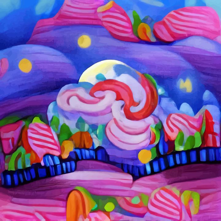 AerodynColor's tweet photo. Art of the Day! "FULLMOON by AeroDyn". Buy at: https://t.co/rujwBYlKjI https://t.co/CTKwUJ9crU