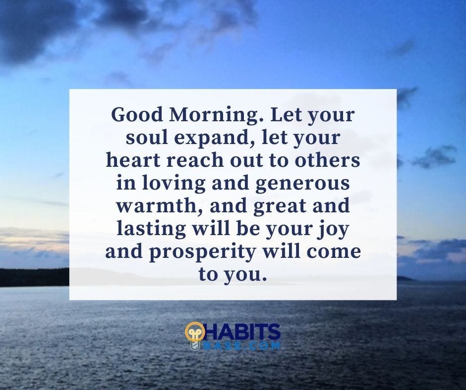 Good Morning X Creators.