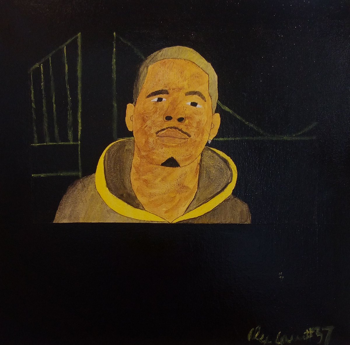 "Flo$$y"

#Art
#Painting
#Watercolor
#PolaroidPainting
#ObasiJackson
#BlackHistoryMonth
#BHM