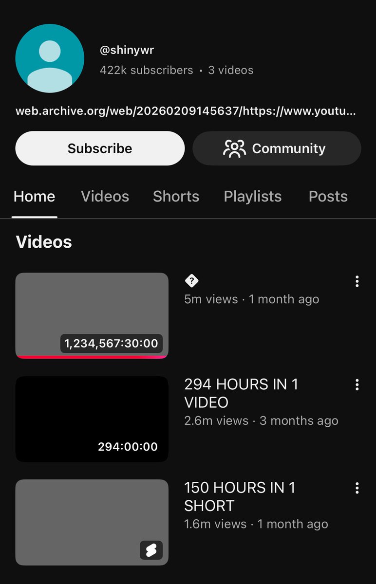 ytSamCarter's tweet image. I'm not clicking that link💀