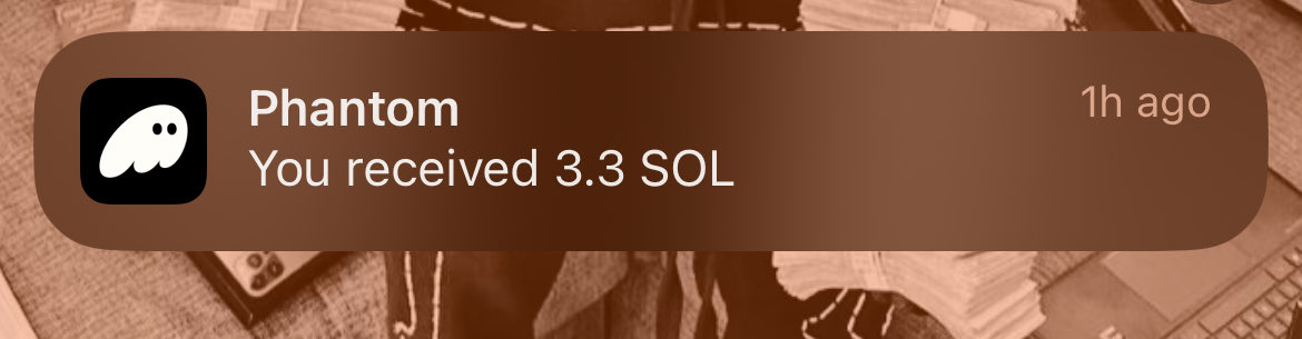 If u want this notification drop ur $SOL wallet down below ⬇️

make sure to follow and retweet