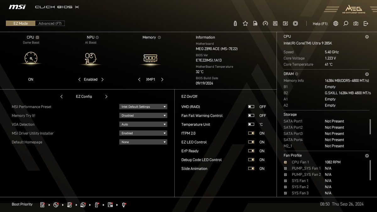 nucmdh's tweet photo. Dear MSI Support Team,
I've been using the X670E GAMING PLUS WIFI motherboard and appreciate its performance. I recently noticed the new Click X BIOS and think it'd be awesome if you could add support for it in a future update! 
sleeker UI.  Looking forward to your response. ♥️ https://t.co/RrgKn8V07q