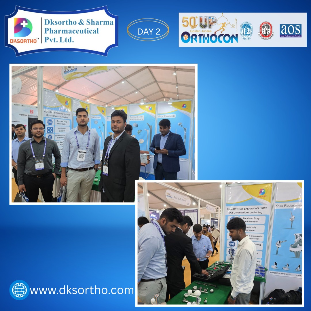 dksspcpl's tweet photo. DKSORTHO sincerely thanks all Orthopedic Surgeons, Hospital Teams &amp; Channel Partners for the outstanding success of UPCON Agra (20–22 Feb 2026).

The strong response to our Hip, Knee (Primary &amp; Revision), Trauma, Spine &amp; Mega Prosthesis portfolio reflects our shared commitment . https://t.co/Gse8s4K2OT