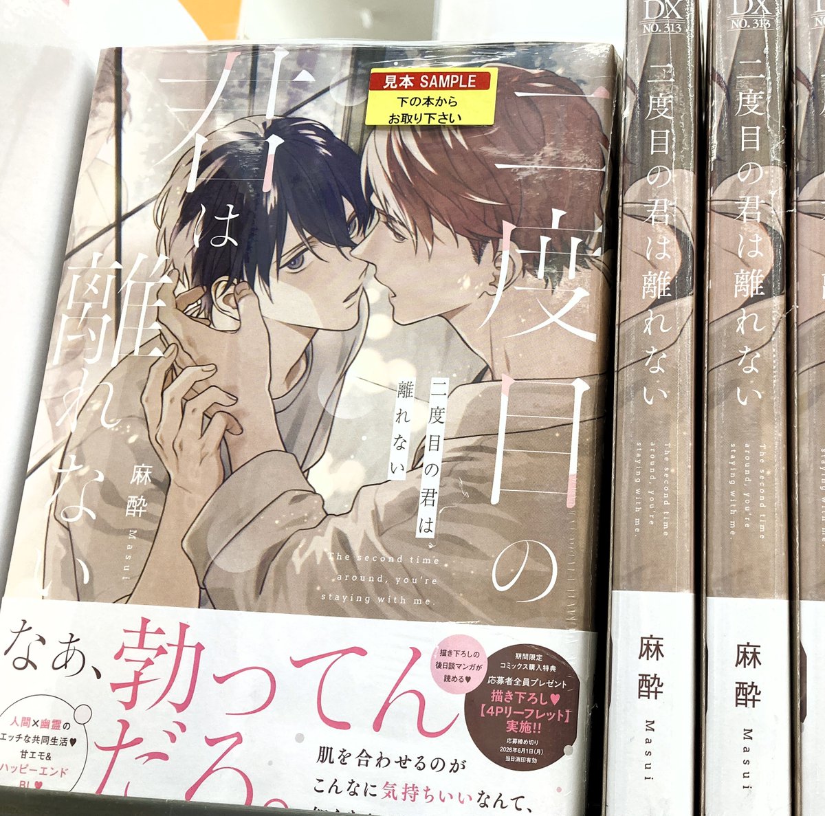 書籍入荷情報】 「二度目の君は離れない」 本日入荷しましたヌ‼ こちら