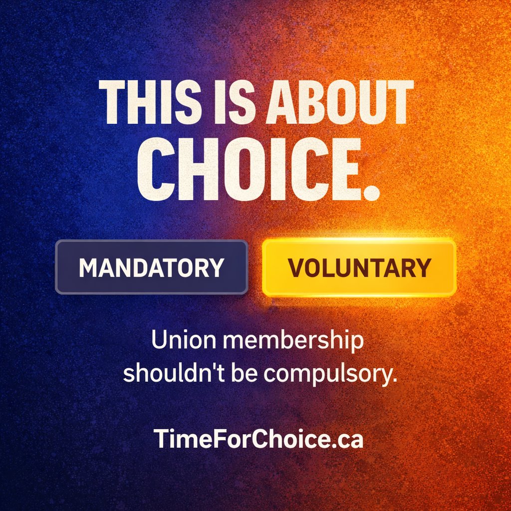 TimeForChoiceAB's tweet photo. The ATA’s response to activism questions is: “If you don’t like it, go teach in a private school.”

This isn’t about "free riders." It’s about choice. If a union is partisan, it should own it—and let members decide if they want to fund it.

Join at https://t.co/gbU6UmGaqL #abpoli https://t.co/zDzoFOFRsW