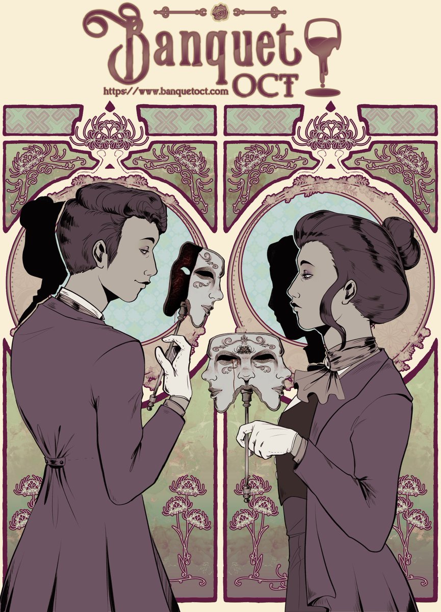 BanquetOCT's tweet photo. What IS Art Nouveau?

It was during the Belle Époque that the style of “New Art” emerged as a response to industrialization in the late 1800s. As objects were being manufactured for utility with little regard for craft or decoration, the movement sought to return grace and --1/9 https://t.co/76vUl4WKIr