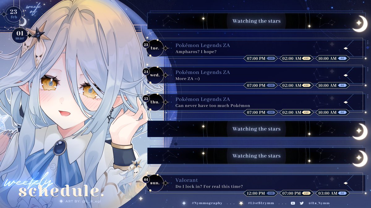 Nymm 🌙✨️ tweet media