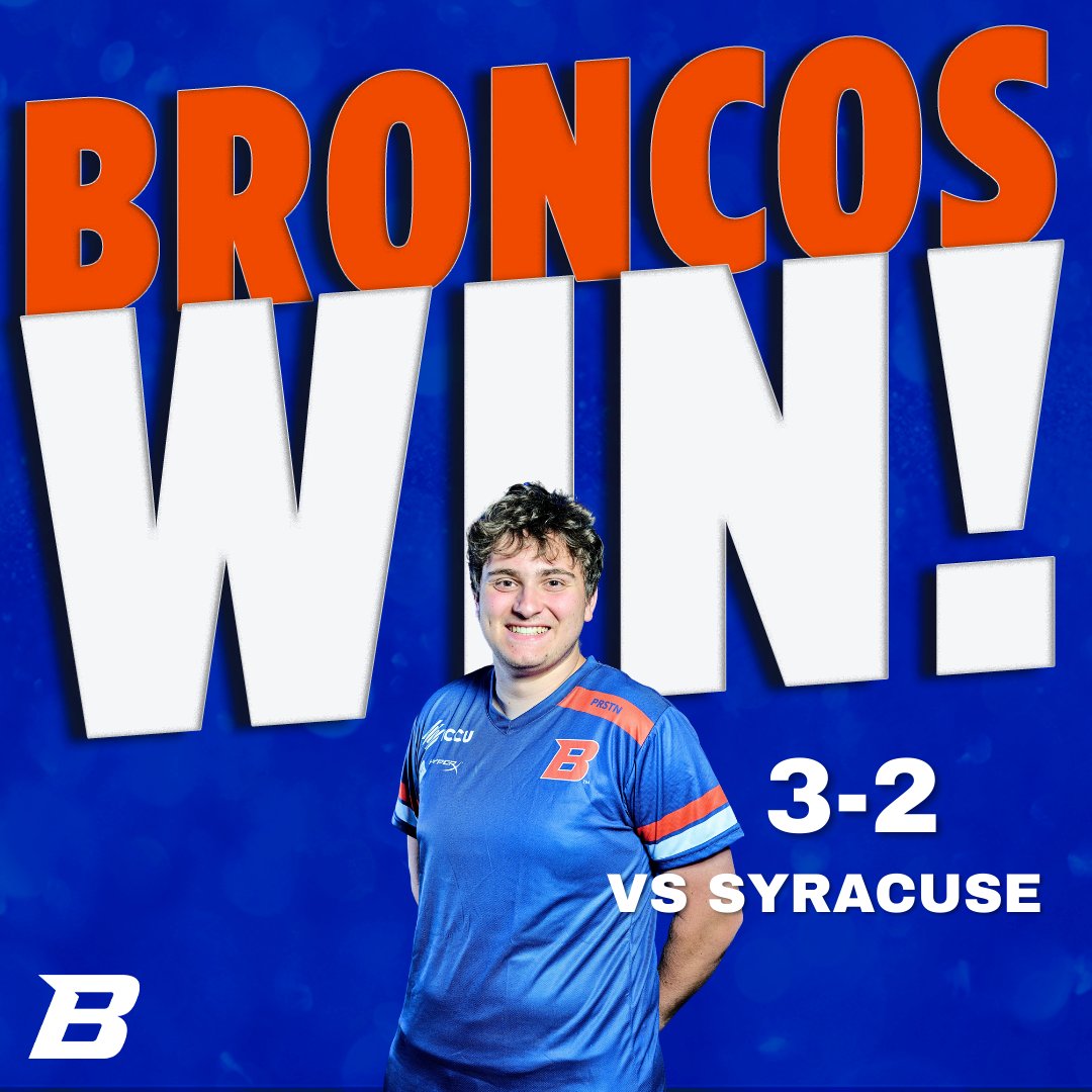 Boise State Rocket League tweet media