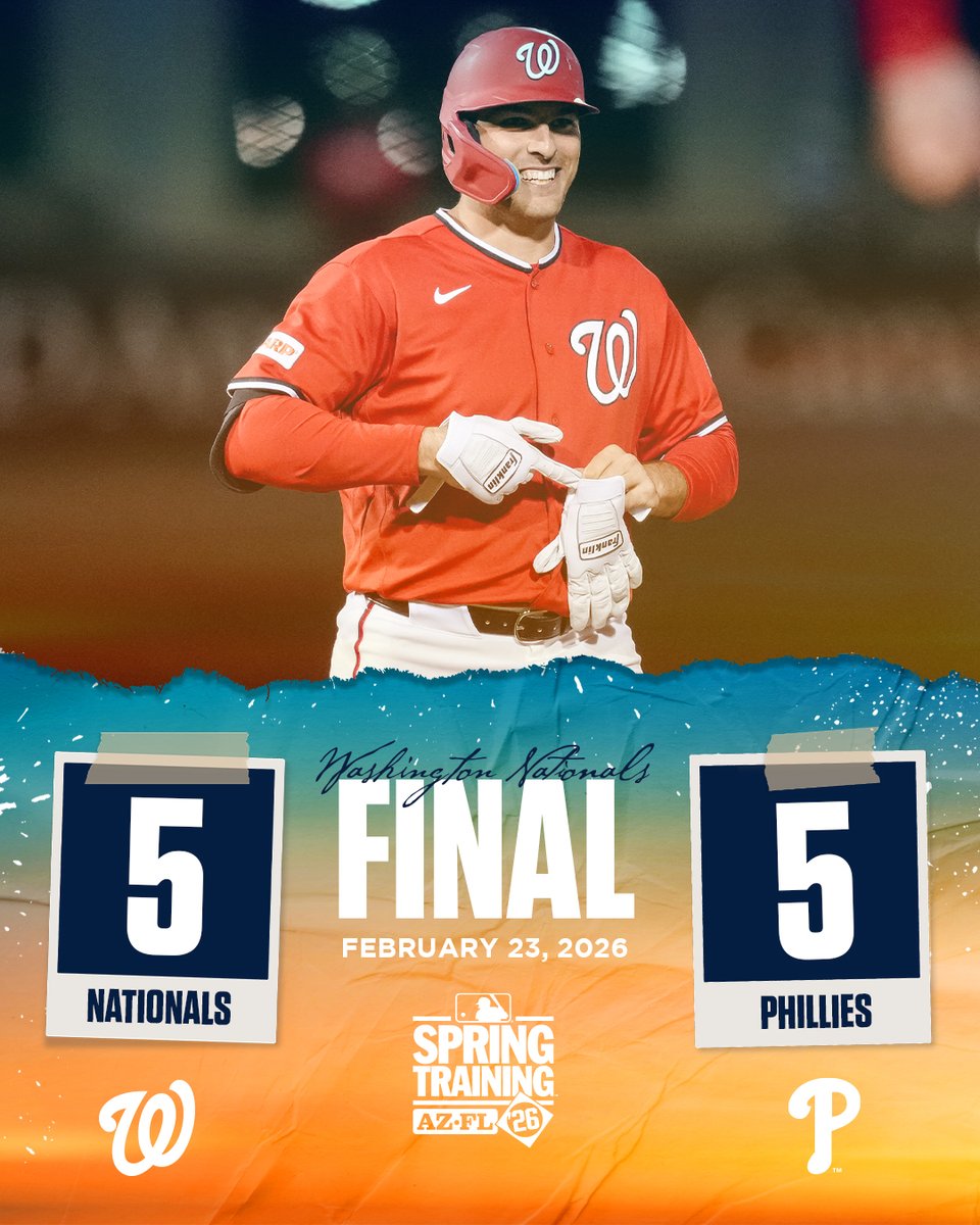 there's tying in baseball