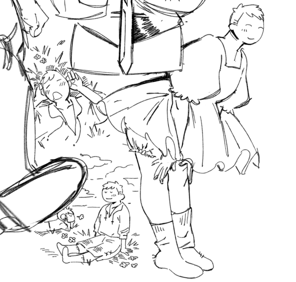 some chilai in my doodling :3