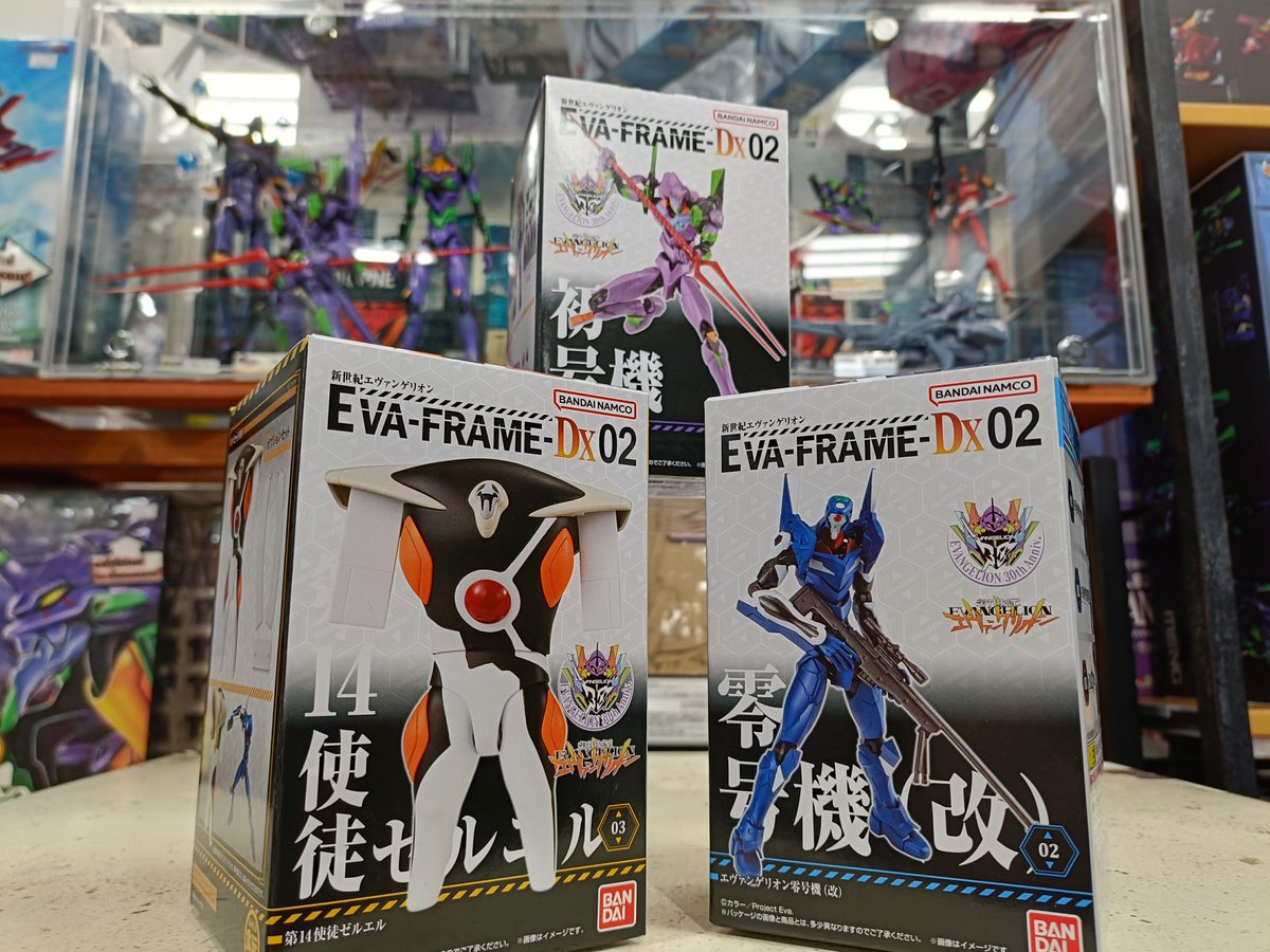 ホビー天国4F #プラモデル 】 バンダイキャンディ「EVA-FRAME-DX02