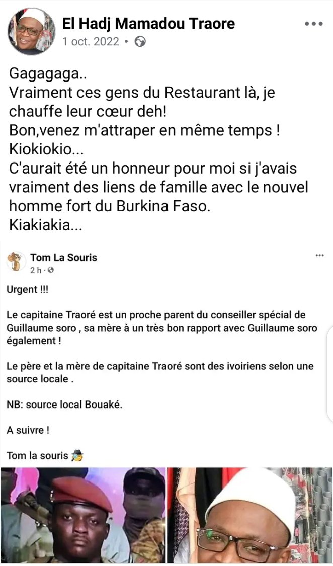 TomLope95565011's tweet image. #INFORMATION 

Savez-vous que lors des derniers recrutements dans l'armée ivoirienne (après le cessé le feu entre rebelles et le pouvoir de Gbagbo) , que le même capitaine Ibrahim Traoré était à Bouaké pour être recruté dans l'armée ivoirienne ?

La suite 👇