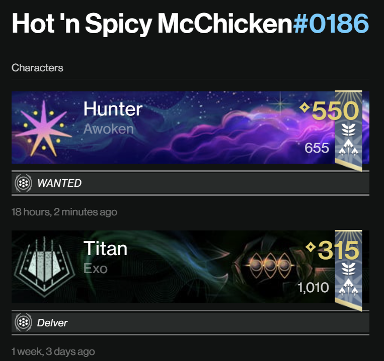 <a href="/Pirat_Nation/">Pirat_Nation 🔴</a> Meanwhile Destiny 2 cheaters are changing their 4 digit unique ID that can't be changed. Marathon is gonna flop.