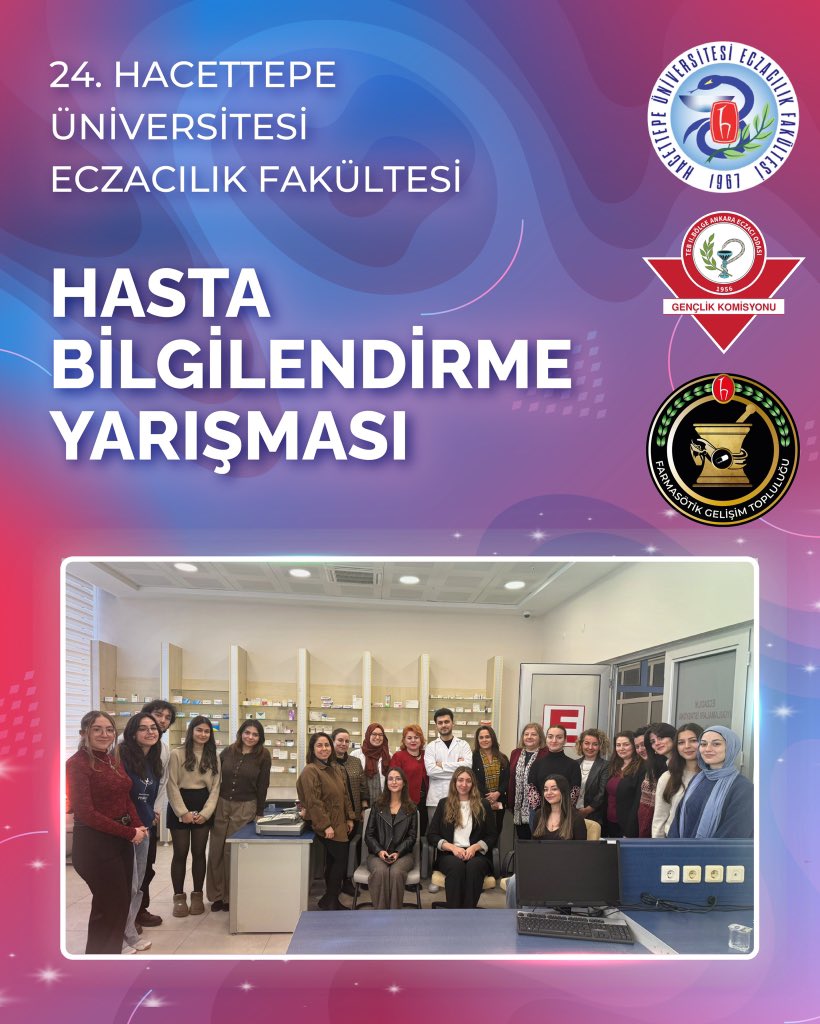 Mini Hasta Bilgilendirme Yarışmamızı 16-19 Şubat tarihlerinde gerçekleştirdik. Yarışmamızın sonucunda, 22. UHBY'de Hacettepe Üniversitesi'ni temsil edecek öğrenci Kaan Şimşek olarak belirlendi! 🎉

Kazanan yarışmacımıza başarılar diliyoruz.

#HBY #hüfgt #hacettepe