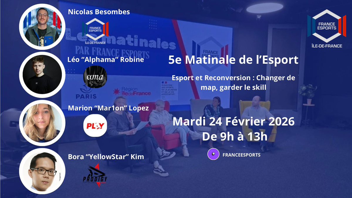 France Esports - Antenne Île-de-France tweet media