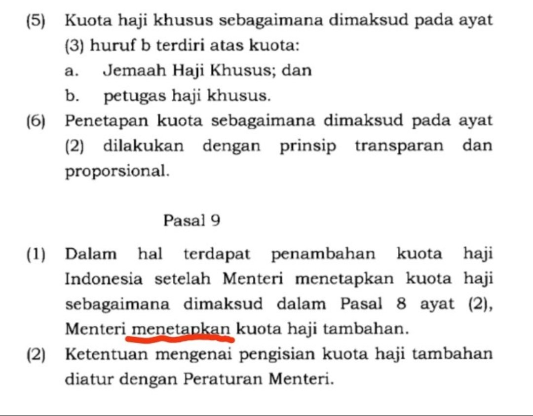<a href="/ulil/">Ulil Abshar-Abdalla</a> Padahal org NU itu biasa mengkaji kitab kata demi kata. Tapi memahami kalimat UU haji bisa gagal berjamaah. Pdhl kalimatnya jelas dan sederhana. 

Coba tunjukkan frasa mana dlm UU itu yg bisa diartikan menag boleh merubah kuota selain 92:8?