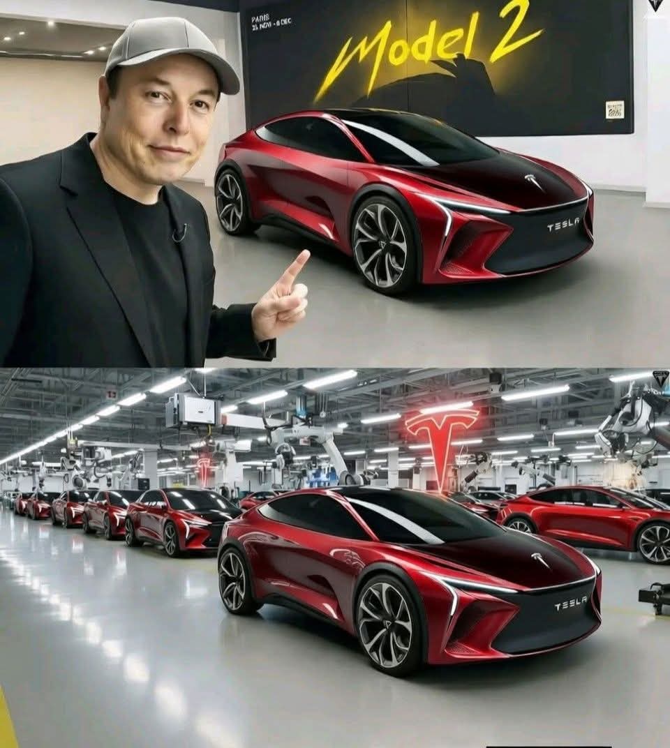 BREAKING: 2026 Tesla Model 2 FINALLY Arrives at $19,990 — It’s a fully re-engineered compact EV with sleek design, shocking price and game-changer for the EV market.