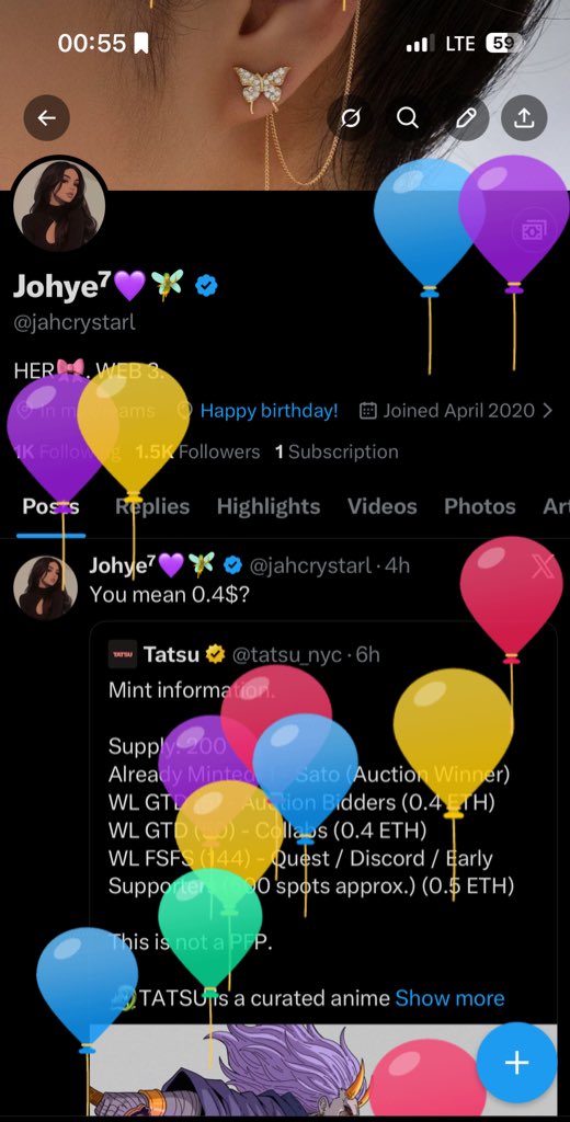 Happy birthdayyy to meee🤭