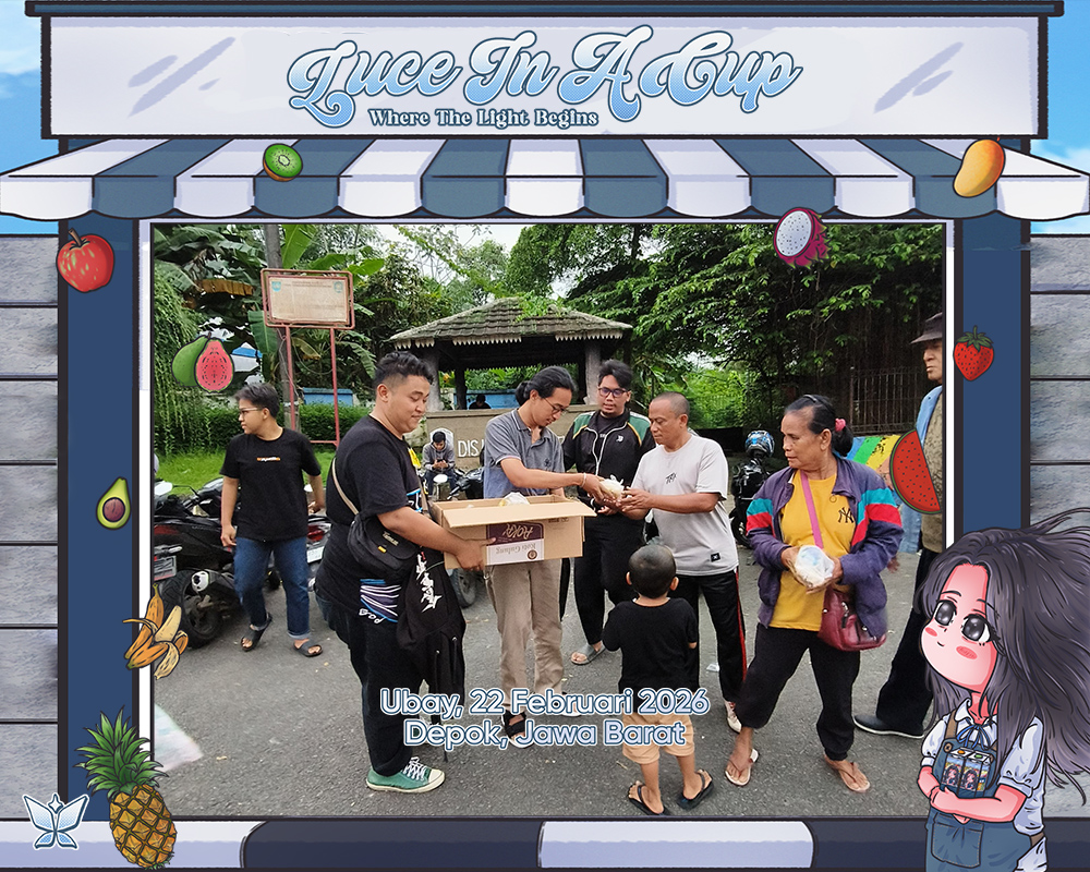 📌 Titik 19
📍Depok, Jawa Barat

#LuceInACup
#20YearsOfLight
#BERKILAU