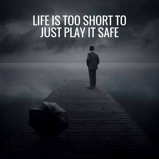 nothing extraordinary was ever built by someone who played it safe,

If you stop taking risks, that means you've decided you don't want to grow anymore.

so just DO IT, we're not here for long.

good morning chads 💜