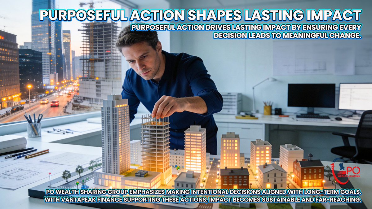 POWealthSharing's tweet photo. 🍀 Purposeful action shapes lasting impact.
🌐 At PO Wealth Sharing Group, decisions are made with long-term intention.
🔗 With Vantapeak Finance, impact remains steady and sustained.
#POWealthSharingGroup #VantapeakFinance #PurposefulAction https://t.co/3bdV6H1YvB