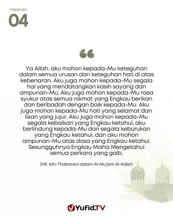 yufid's tweet photo. Sobat Yufid, doa ini adalah salah satu doa terbaik yang sangat direkomendasikan oleh Nabi shallallahu 'alaihi wa sallam untuk sebanyak-banyaknya kita baca. https://t.co/DDBdoYF7ii