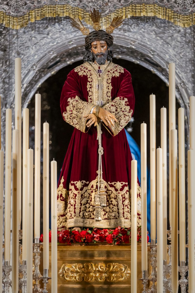 Altar de Quinario del Señor de la Sentencia <a href="/Hdad_Macarena/">Hermandad de la Macarena</a> 
📸Antonio Sánchez @Yustefotos