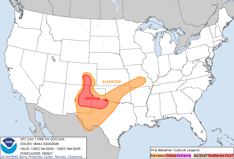NWS Storm Prediction Center tweet media
