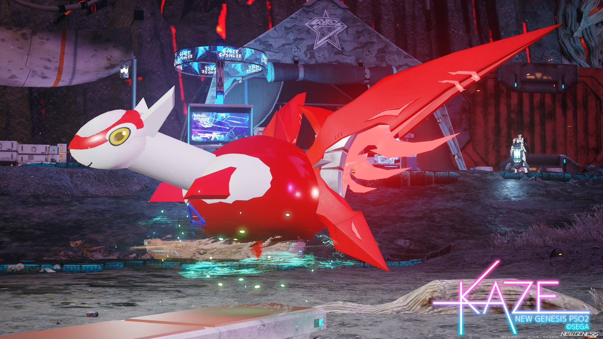 ラティアス #PSO2NGS_SS #ma7ロゴ #PSO2でポケモン