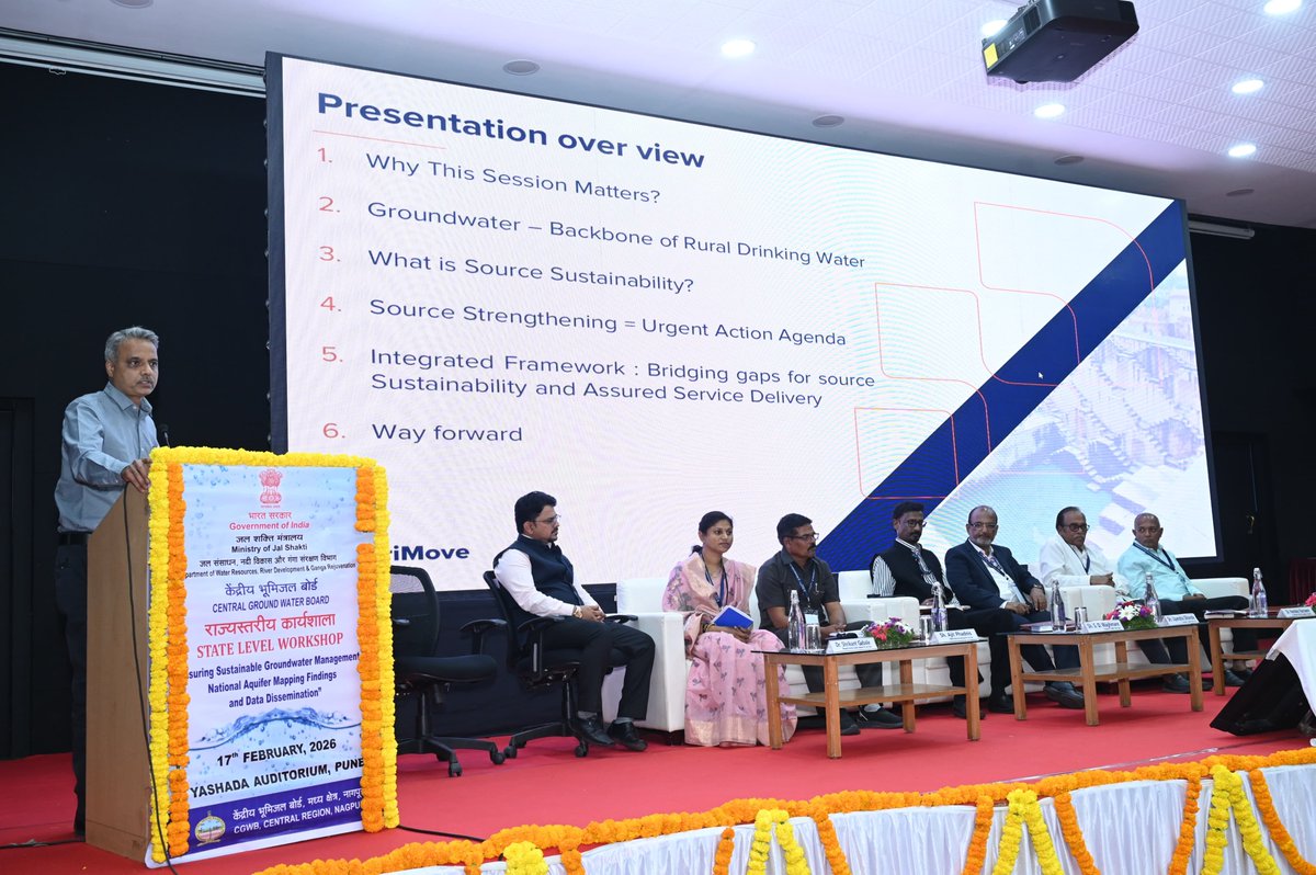 PriMove_'s tweet photo. State Level Workshop on “Ensuring Sustainable Groundwater Management”, organized by the Central Ground Water Board at @yashadaofficial  , AJIT PHADNIS, @PriMove_  , delivered a session on “Appreciating &amp; Safeguarding Drinking Water Resources.” https://t.co/zvb8IamV0Q