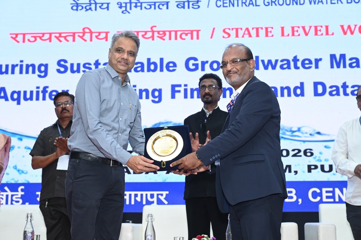 PriMove_'s tweet photo. State Level Workshop on “Ensuring Sustainable Groundwater Management”, organized by the Central Ground Water Board at @yashadaofficial  , AJIT PHADNIS, @PriMove_  , delivered a session on “Appreciating &amp; Safeguarding Drinking Water Resources.” https://t.co/zvb8IamV0Q