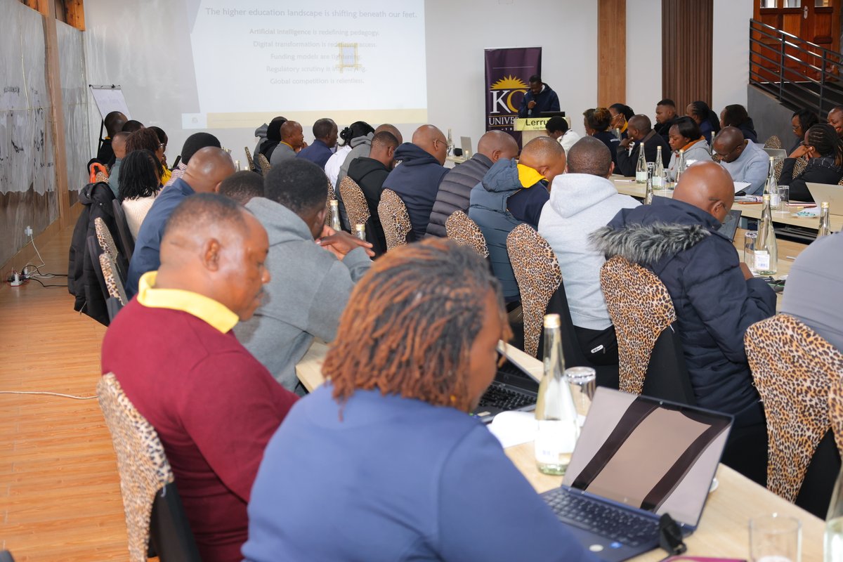 Vice Chancellor KCA University tweet media