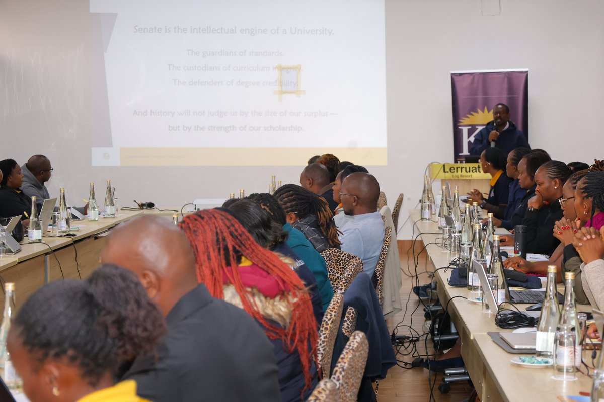 Vice Chancellor KCA University tweet media