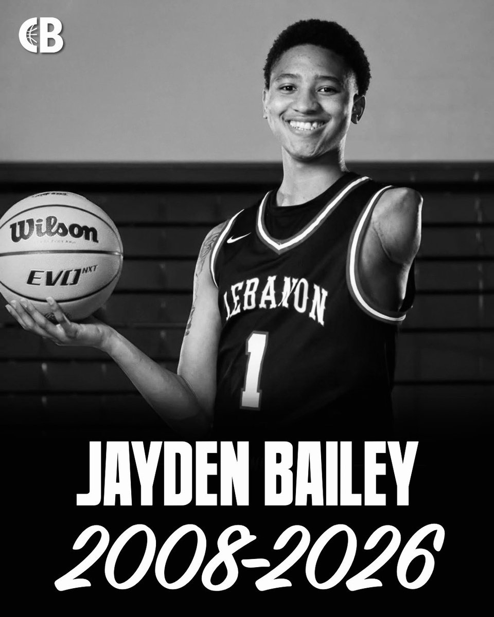CourtsideBuzzX's tweet image. BREAKING: Jayden Bailey, a 17-year-old student athlete at Lebanon High School, died after being diagnosed with osteosarcoma, a bone cancer, several years ago. 

Bailey, a 6-foot-6 junior power forward, was diagnosed with the type of bone cancer in June 2022. His left arm was