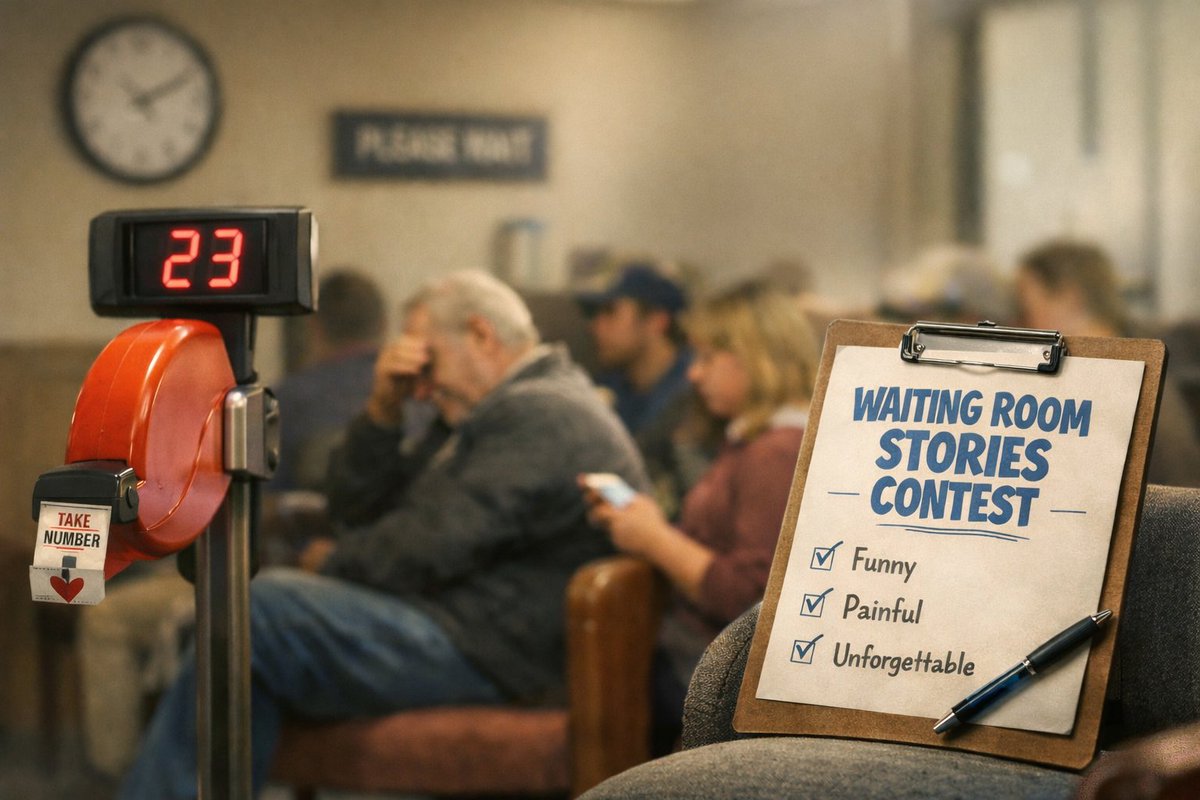 GM ☀️

Week 4 officially wrapped 🪑😷⏰

Winner has been announced. Big respect to everyone who shared their waiting-room stories.

Winner is 👉 Berlin Sarah(TG)

Real experiences. Real patience.
That’s the culture here.

The waiting room never really closes 😅
$DRLATE