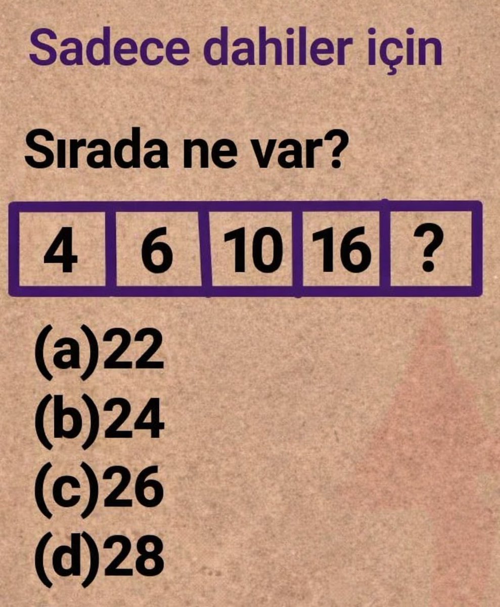 🧠 %90’ı yanlış yapıyor! Cevap ne?