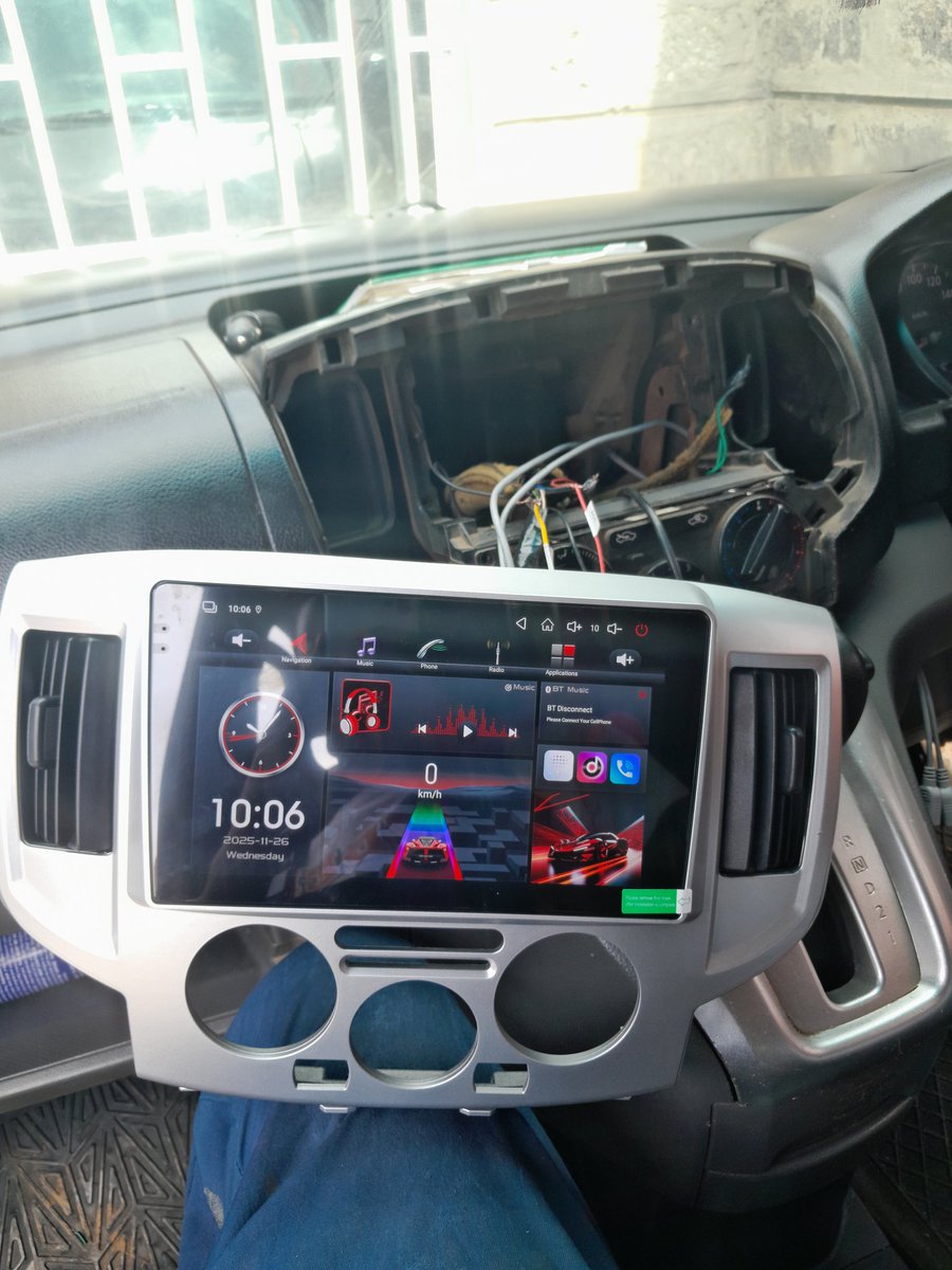 boombox_audioke's tweet photo. 🚐 Nissan NV200 Android Upgrade 🔥
Touchscreen | GPS | Bluetooth | Reverse Cam 🎶📱
Clean install, smooth performance.
Bookings open 📩
☎️0701853963
 #CarAudioKE #AndroidUpgrade https://t.co/iIIbQiZyK5