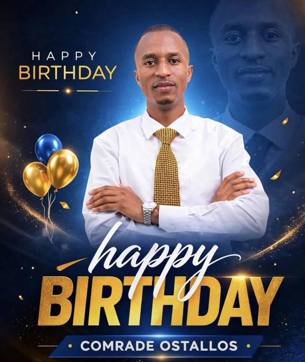 Today we celebrate one of the leaders of our generation.Happy birthday comrade <a href="/Cde_Ostallos/">Gift Ostallos Siziba</a>