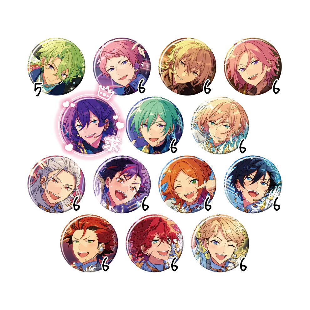 交換】あんスタ コレクション缶バッジ コレ缶 2026 Feb. idol side 求