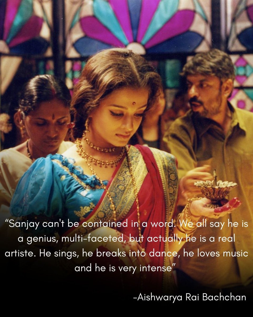 AmanDeepWalia2's tweet photo. T-861 Happy birthday to #SanjayLeelaBhansali- a true master of storytelling whose cinema continues to mesmerise the audience. 

@bhansali_produc #BhansaliProductions https://t.co/YsC3Fbw4rY