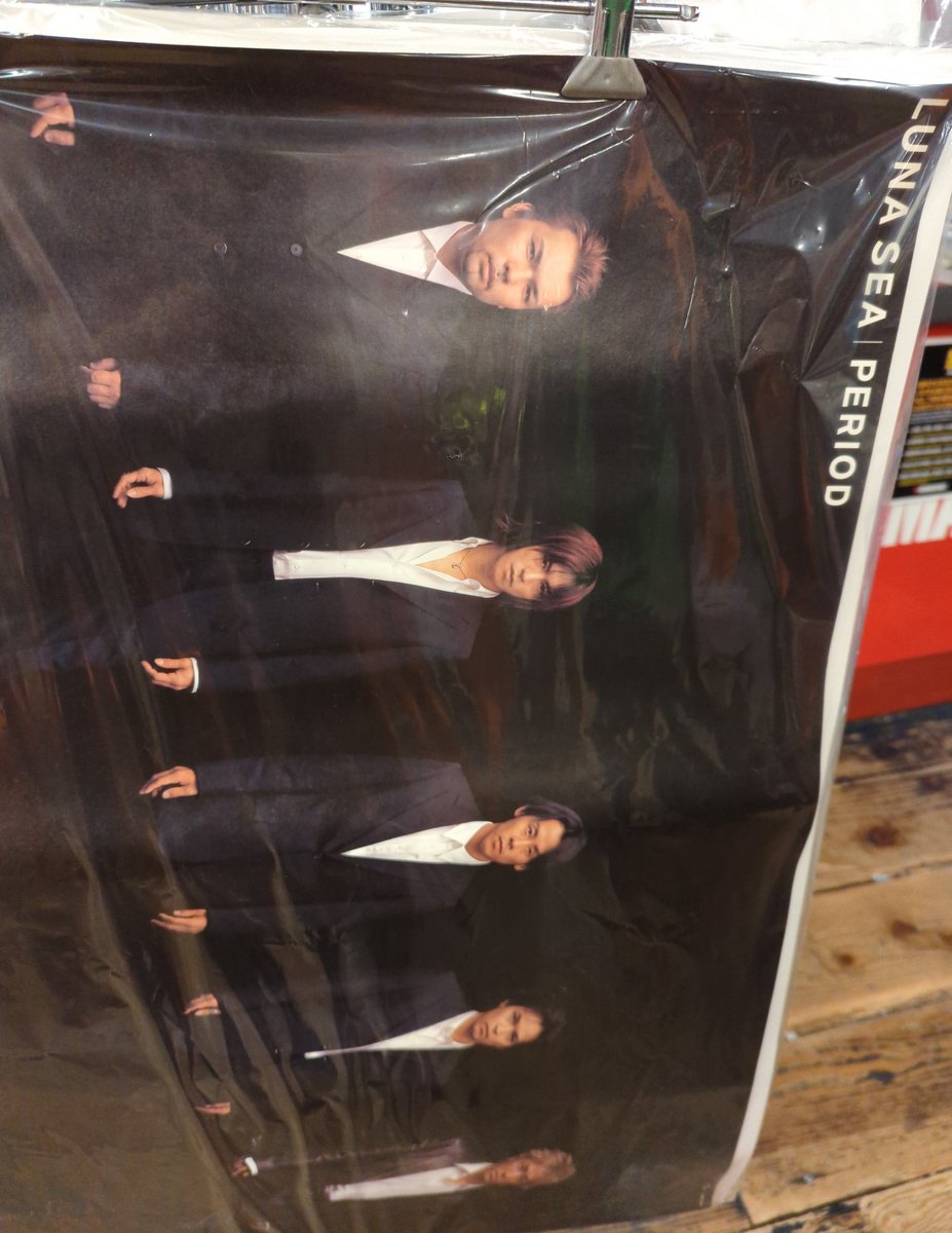 LUNA SEAポスター各種、店頭限定で販売中です。 通販でも買える商品は