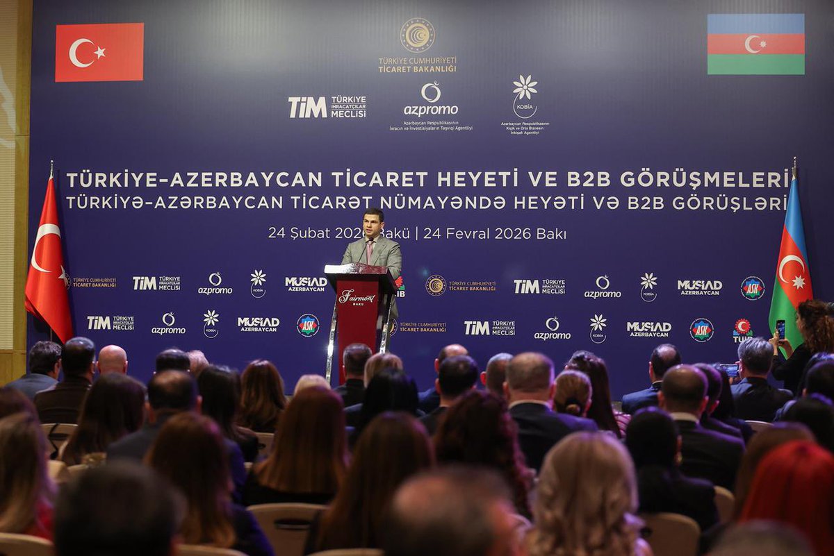 MammadovOrkh's tweet image. 🇦🇿🤝🏽🇹🇷 iş adamları arasında əməkdaşlığın və ticarət əlaqələrinin inkişafına töhfə verən daha bir tədbir – 'Türkiyə-Azərbaycan ticarət nümayəndə heyəti və B2B görüşləri' keçirildi. @turkihracat və #KOBİA-nın tərəfdaşlığı ilə təşkil olunan tədbirdə sahibkarlara dəstəyimiz barədə