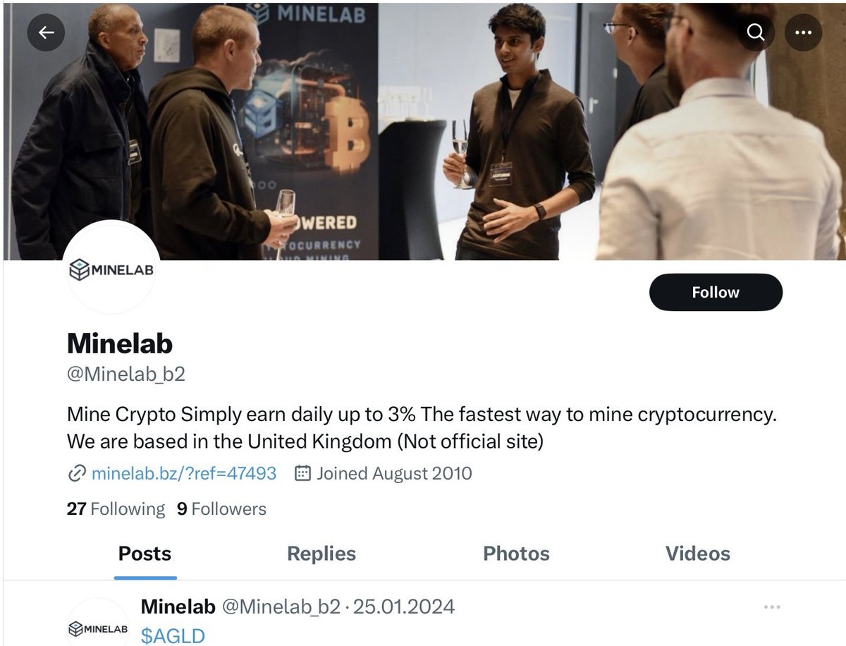 #MineLab – @minelab_b2  *Not an Official Site 

MineLab.bz

MineLab.ltd 

@minelab_bz 🥂