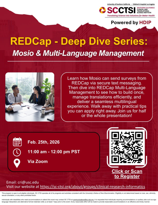 SoCal Clinical and Translational Science Institute tweet media