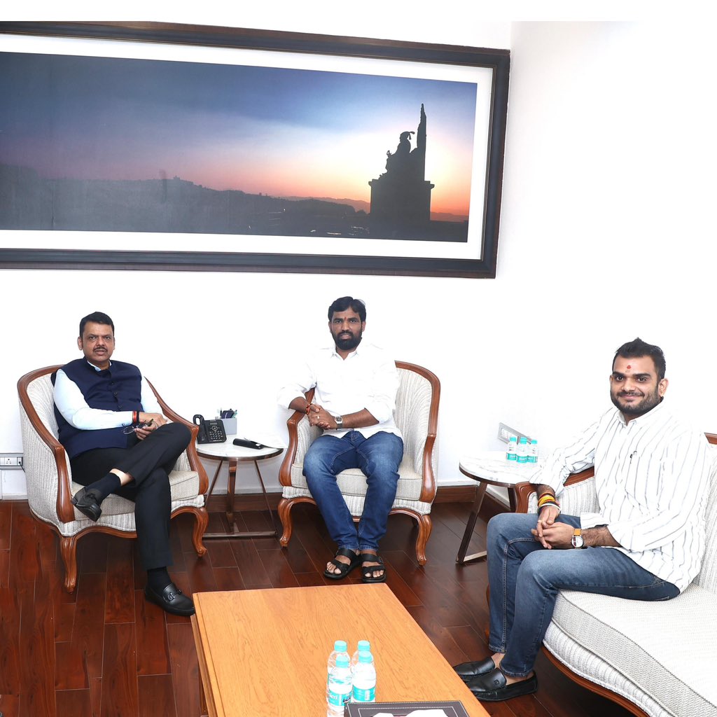 iyogeshwar's tweet photo. Hearty congratulations to Maharashtra’s young and dynamic leader, my brother @RamVSatpute , on being appointed as BJP Maharashtra State Secretary.

Bhau, wishing you great success in this new responsibility and a strong future ahead in serving Maharashtra. 🚩 https://t.co/GvnN19mcnm