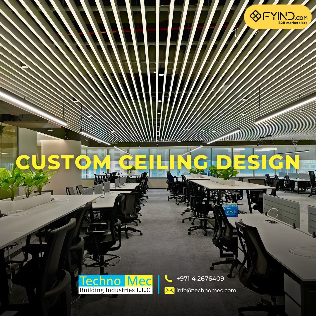 FYIND_COM's tweet image. Upgrade your commercial space with expert custom ceiling designs.

Connect with @TechnomecL71390 on FYIND.

👉 Get a quick quote - fyind.com/uae/en/supplie…

.

#TechnomecBuildingIndustries #CustomCeiling #CeilingDesign #ConstructionProjects #Fyind