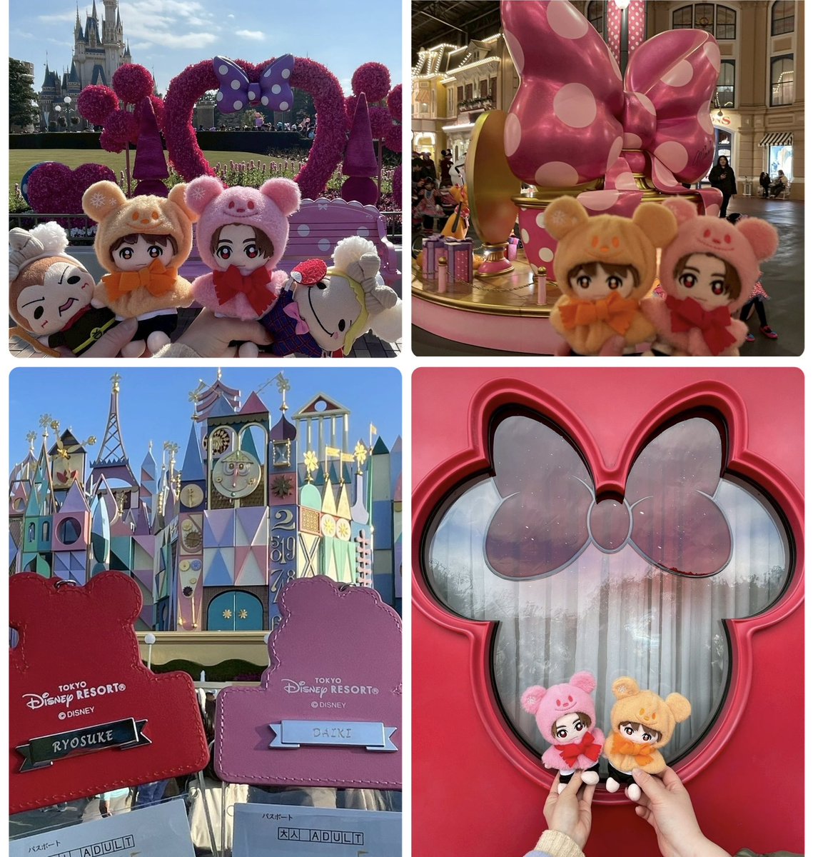 aryc415d's tweet photo. 念願のありやまディズニー🐭🏰🧡❤️
ミニパルの可愛い装飾とぬいがマッチしてとても可愛かった🥹🎀 https://t.co/NyLXQmIxq0