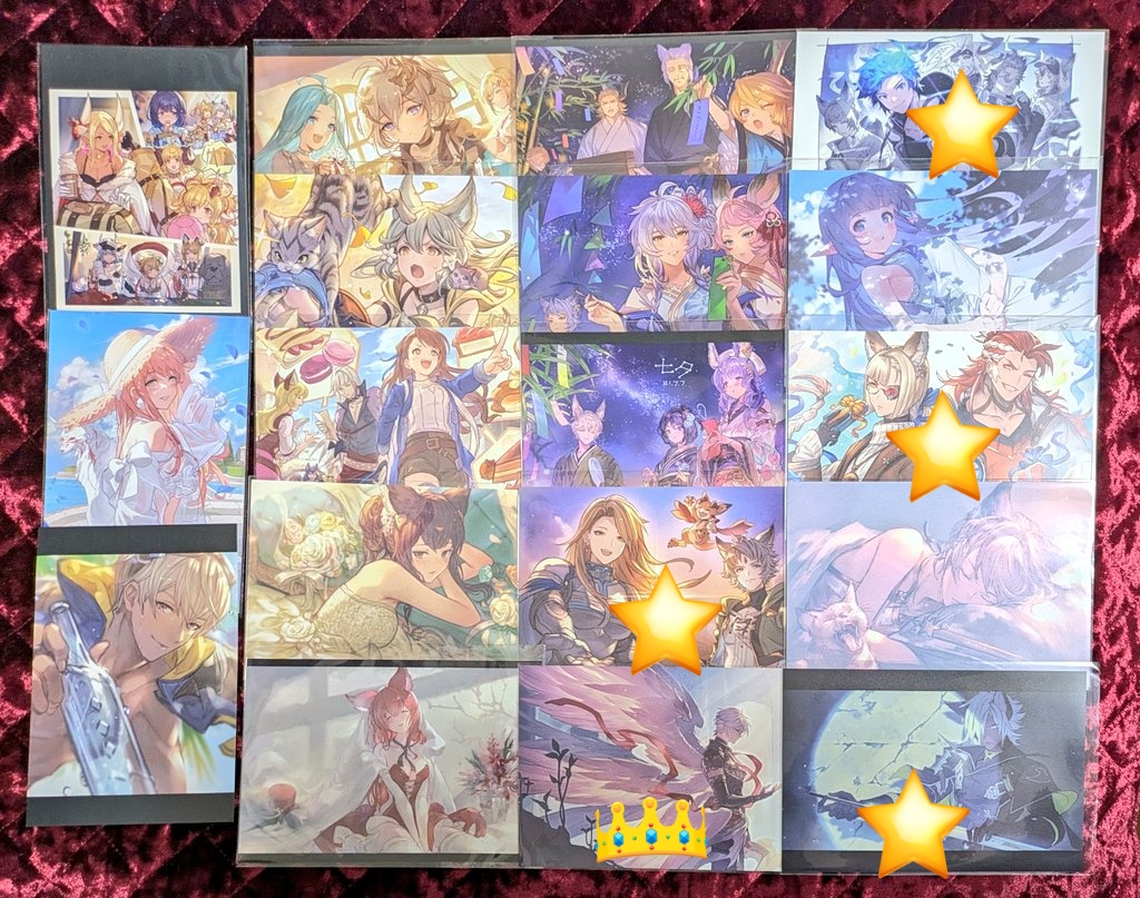 🐂固定用🐂】グラブル 交換 ポストカード コースター など 詳しくは