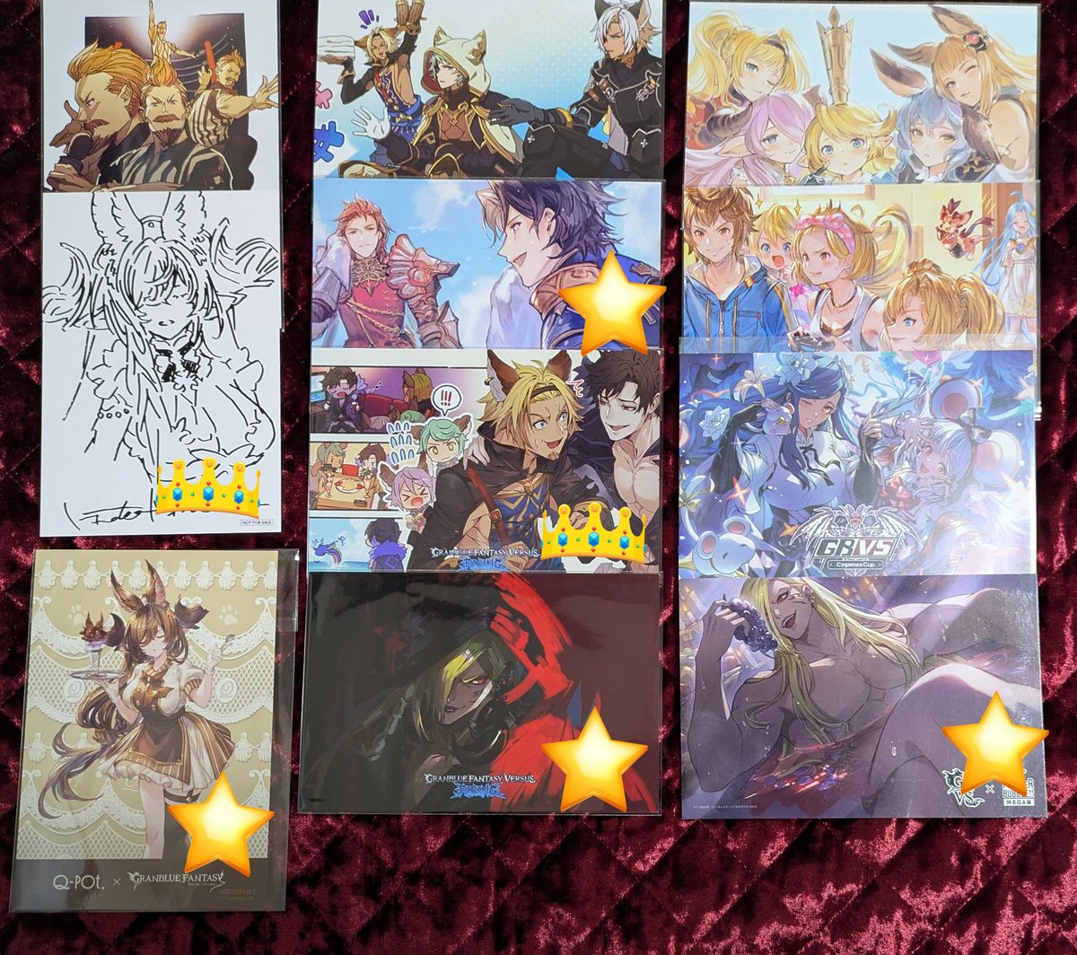🐂固定用🐂】グラブル 交換 ポストカード コースター など 詳しくは